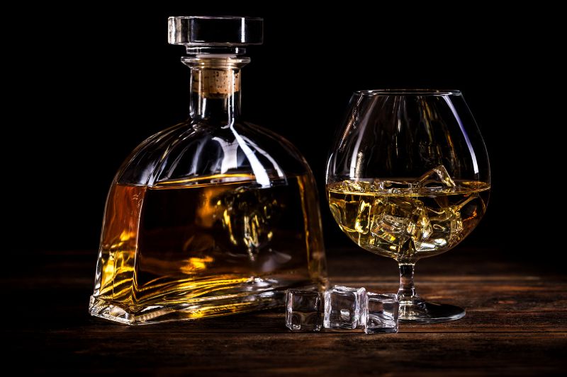 rượu brandy rất nổi tiếng với dòng cognac